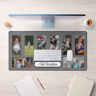 Add Your Favourite Family Photos to this Desk Mat
