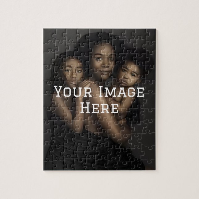 Add Your Image Custom Mothers Day  Jigsaw Puzzle (Vertical)