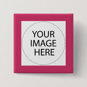 Add Your Image Or Text Here 15 Cm Square Badge