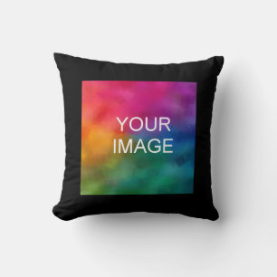 Add Your Image Photo Business Company Logo Here Cushion