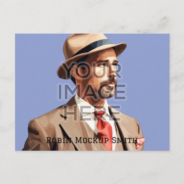 Add Your Image Photo Personalised Custom Postcard (Front)