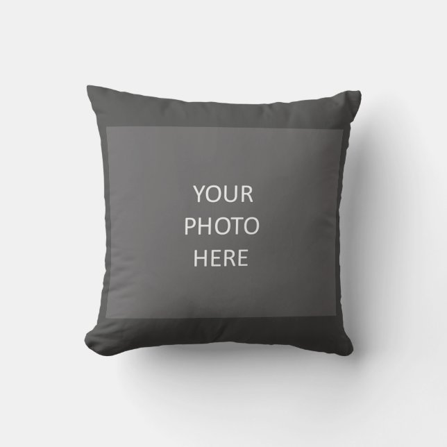 Add Your Image Photo Picture Logo Cushion (Front)
