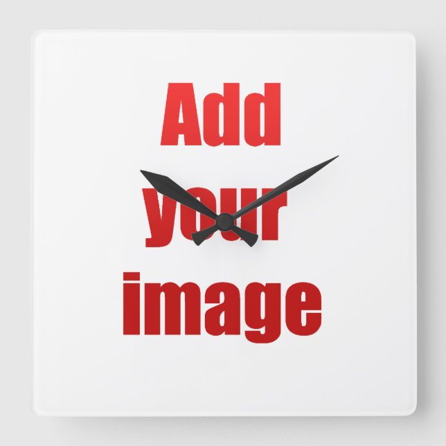 Add your image wall clocks (Front)