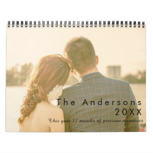 Add Your Images 12 months of precious memories Calendar