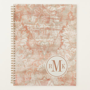 Add Your Initials Garnet Weft Planner