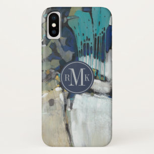 Add Your Initials   Separation iPhone X Case