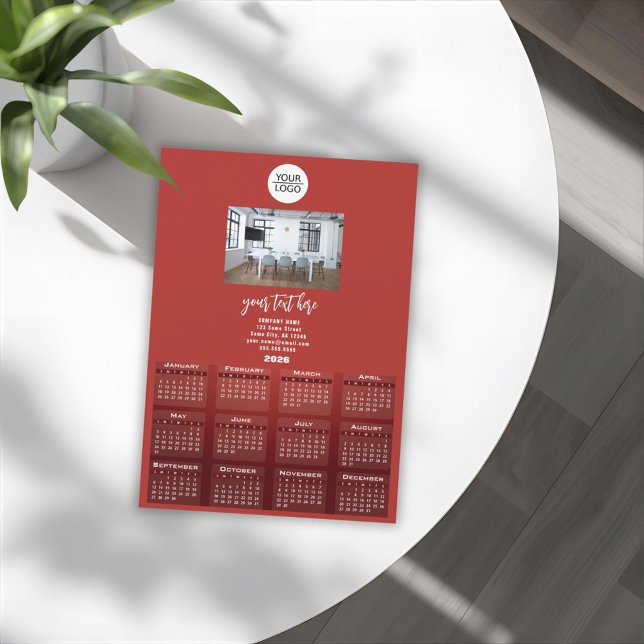 Add your Logo 2026 Calendar Company Photo (Creator Uploaded)