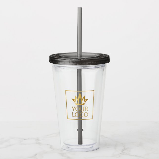 Add Your Logo Acrylic Tumbler (Front)