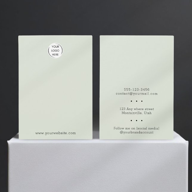 Add your logo All-in-one Jewellery Display Card (Creator Uploaded)