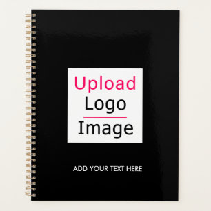 Add Your Logo and Custom Text Modern Business Chic Planner