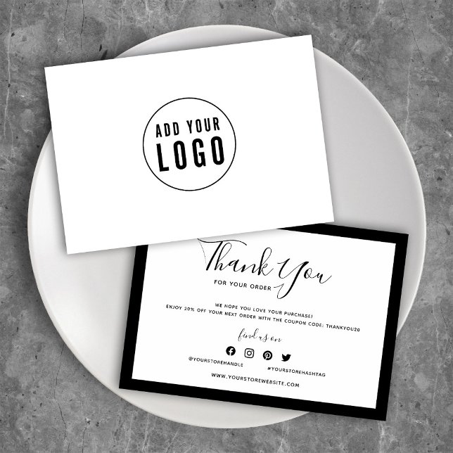 Add Your Logo and Editable Color Thank You (Creator Uploaded)