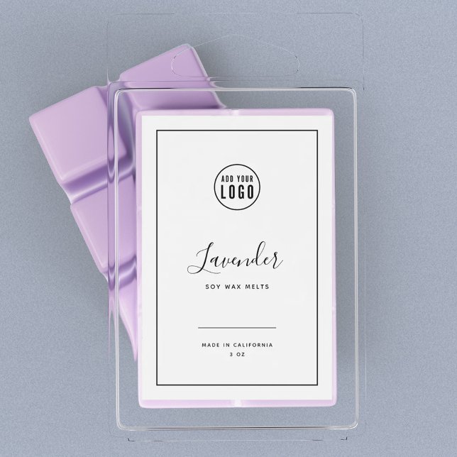 Add Your Logo Black Border Product Label (Creator Uploaded)