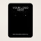 Add Your Logo - Black Earring Display Card