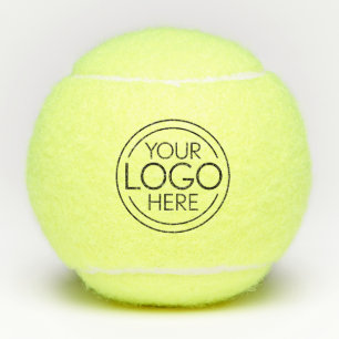 Add Your Logo Business Corporate Modern Minimalist Tennis Balls