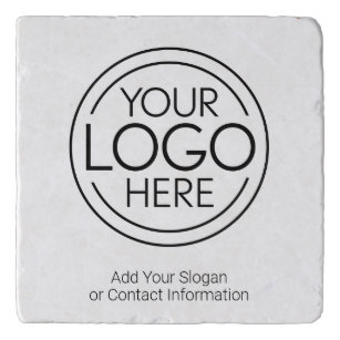 Add Your Logo Business Corporate Modern Minimalist Trivet