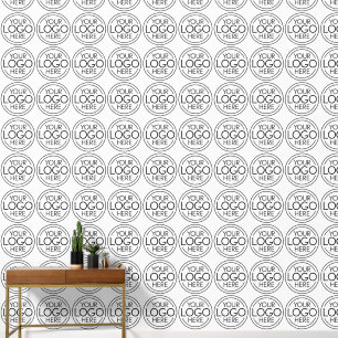 Add Your Logo Business Corporate Modern Minimalist Wallpaper