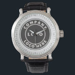 Add Your Logo Business Employee Swag Watch<br><div class="desc">Add your company logo and brand identity to this watch by clicking the "Personalise" button above. These brand-able watches can advertise your business as employees use them and double as a corporate swag. Available in other colours and sizes. No minimum order quantity and no setup fee. Order as many or...</div>