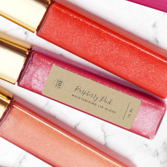 Add Your Logo Calligraphy Script Kraft Product (Creator Uploaded)