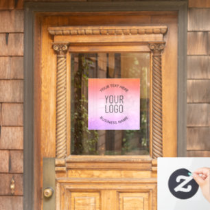 Add Your Logo   Colourful Sunset Gradient Colours 