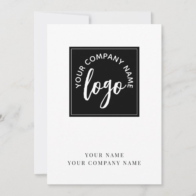 Add Your Logo Company  Card (Front)