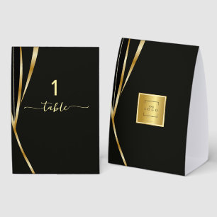 Add your logo Corporate event table number