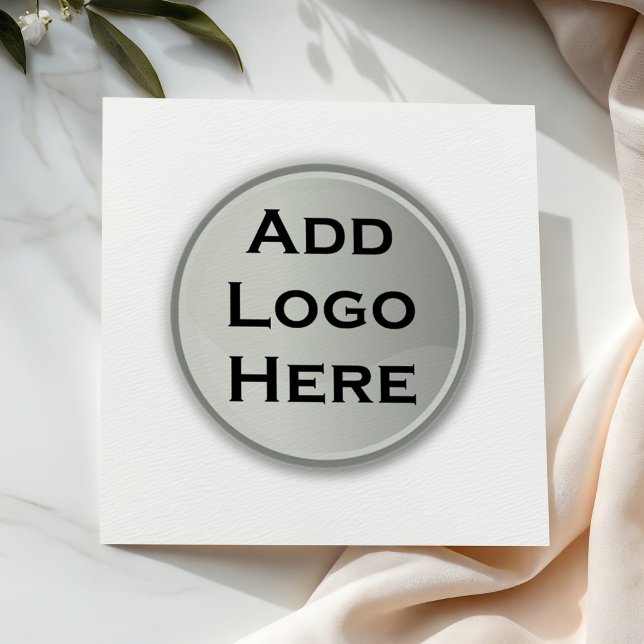Add Your Logo Corporate Gift Napkin (Creator Uploaded)