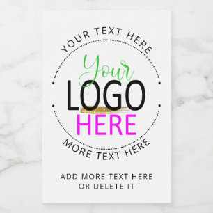 Add Your Logo Create Your Own Small Business  Food Label