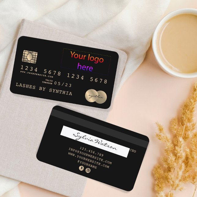 Add Your Logo Credit Card Style (Creator Uploaded)