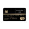 Add Your Logo Credit Card Styled Gold and Black