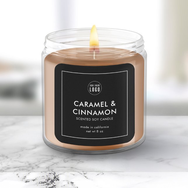 Add Your Logo Custom Colour Modern Product Label (Creator Uploaded)