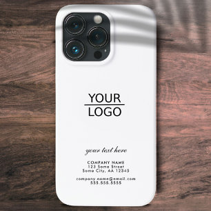 Add your Logo Custom Text Company iPhone 13 Pro Case