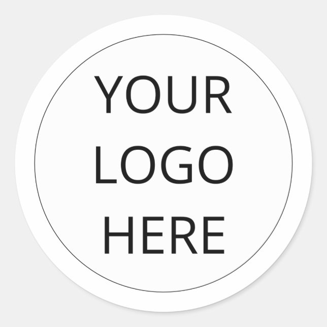 Add Your Logo Envelope Seal Sticker (Front)
