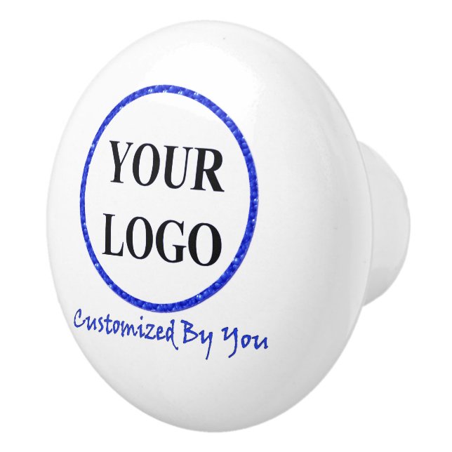 ADD YOUR LOGO HERE CERAMIC KNOB (Right)