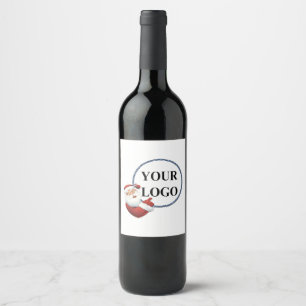 ADD YOUR LOGO HERE CUSTOM WEDDING WINE LABEL