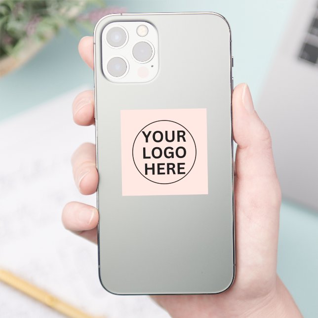 Add Your Logo Here l Promotional Blush Pink  (Phone)