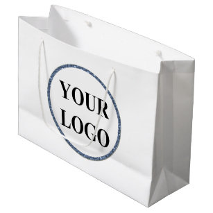 ADD YOUR LOGO HERE LARGE GIFT BAG