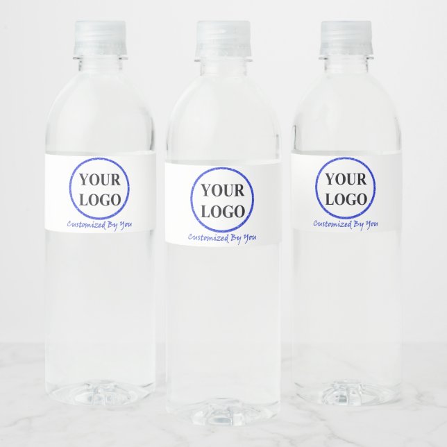 ADD YOUR LOGO HERE WATER BOTTLE LABEL (Bottles)