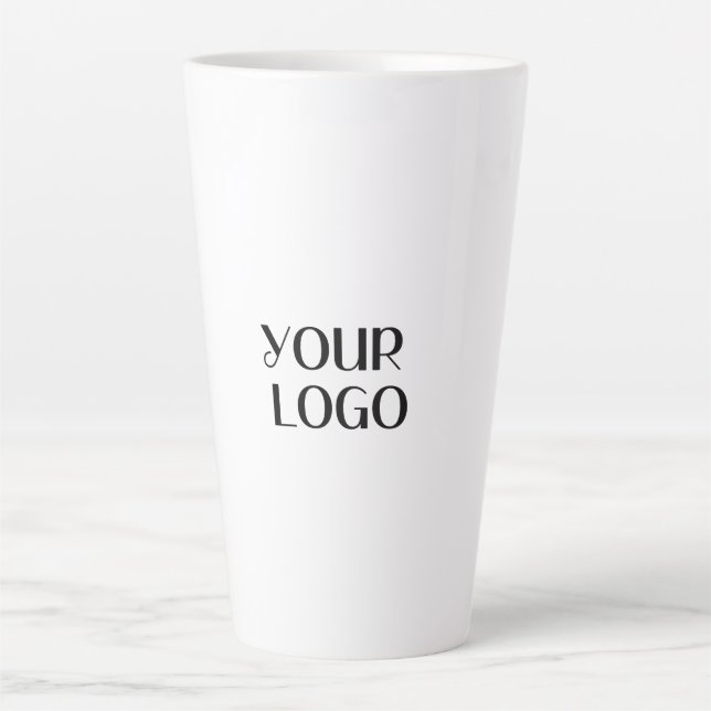 add your logo in a white coffee mug (Front)
