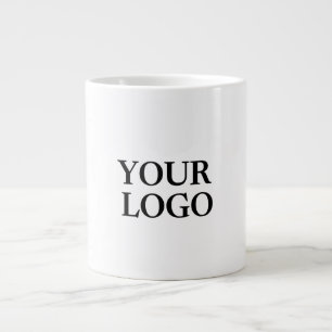 add your logo in a white coffee mug