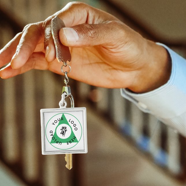 Add Your Logo Keychain (Creator Uploaded)