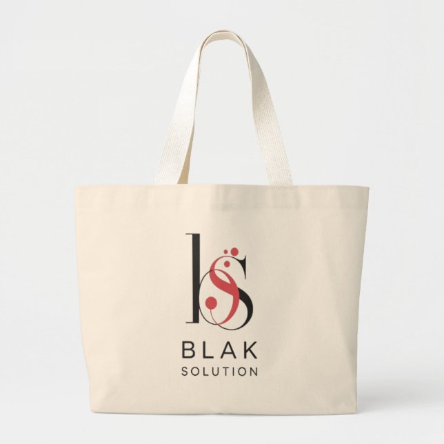 add   your logo  large tote bag (Front)