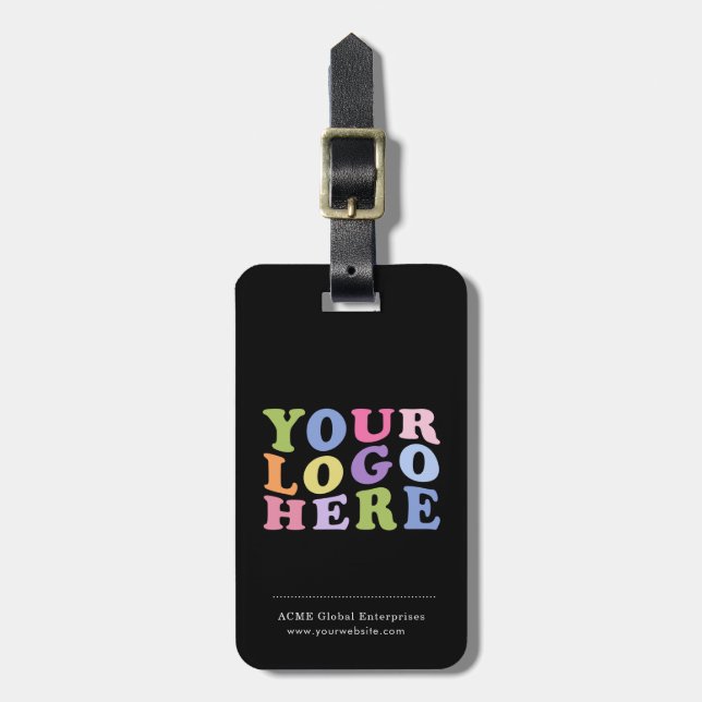 Add Your Logo Luggage Tag (Front Vertical)