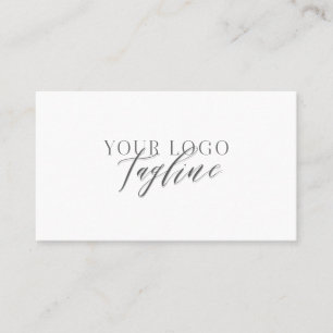 Add Your Logo Modern, Elegant & Minimal Business Card