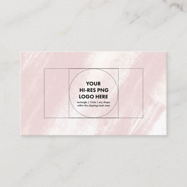 Add your logo, Modern texture Business Card (Front)