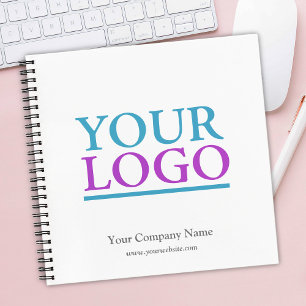 Add Your Logo, Name & Website Promotional Vs2 Notebook