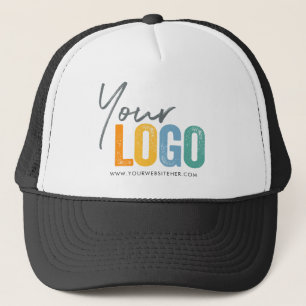 Add Your Logo, No Minimum, Green Promotional Logo  Trucker Hat
