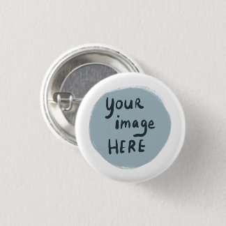Add Your LOGO or Image CUSTOM 3 Cm Round Badge