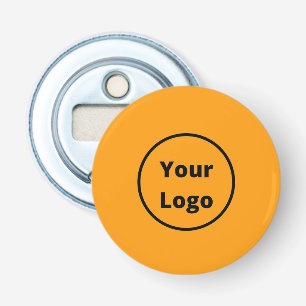 Add your logo orange bottle opener