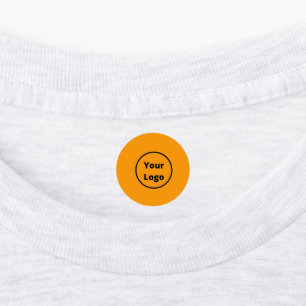 Add your logo orange employee labels