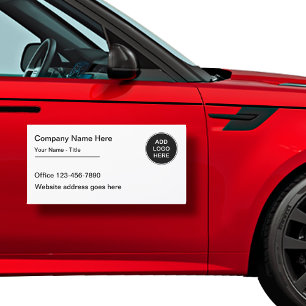 Add Your Logo Professional Car Magnets